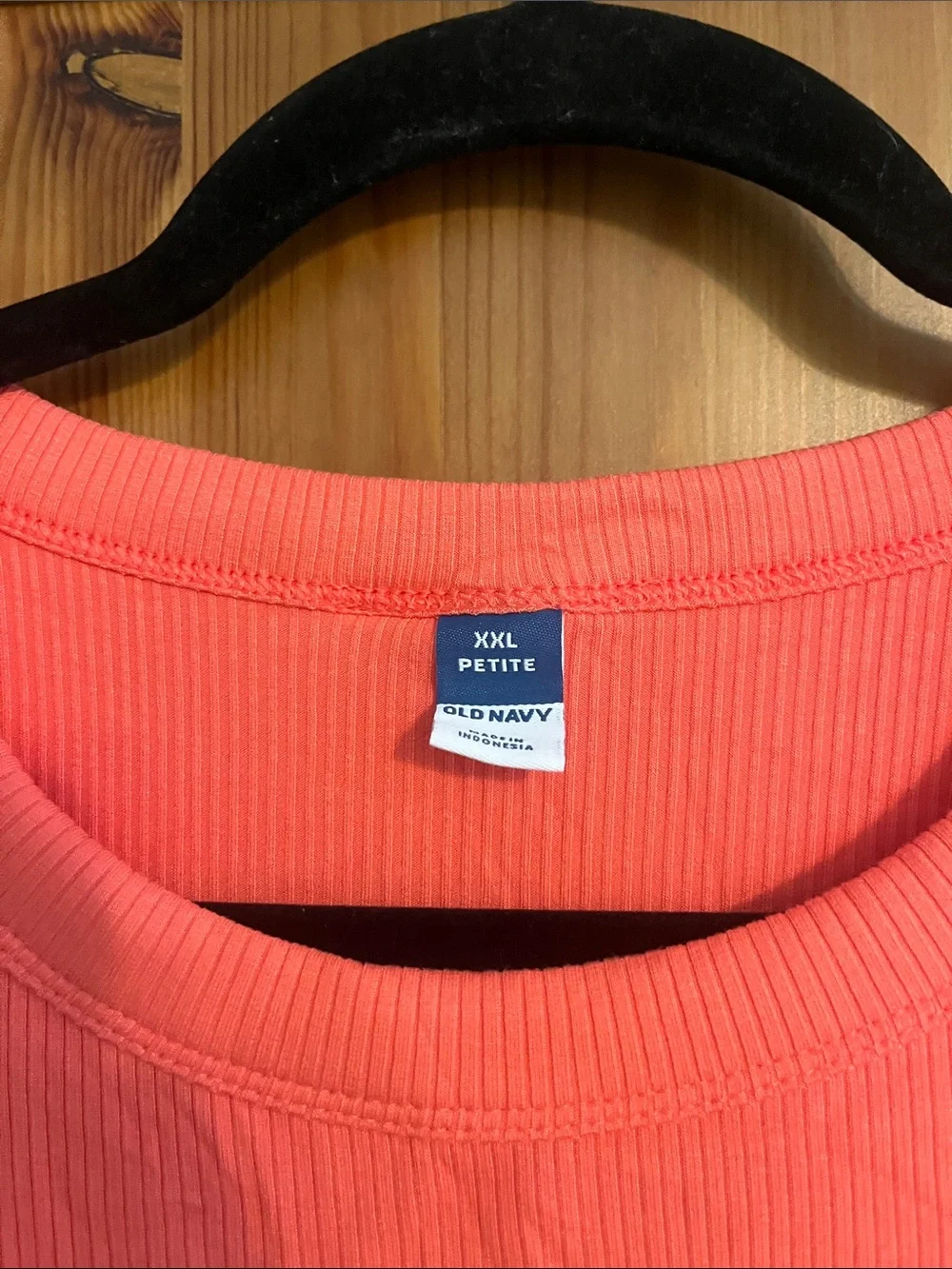 Old Navy Coral Sleeveless Peplum Dress